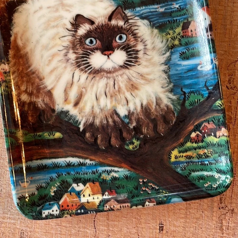 Decorative Crafts Inc Cat Trinket Tray